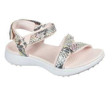 Light Pink Skechers GO GOLF 600 Sandal - Charms | 3330K_USA