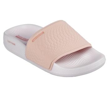 Light Pink Skechers Hyper Slide - Wild Side | 45425_USA
