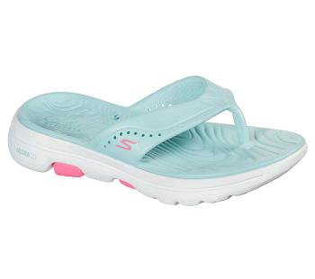 Light Turquoise Skechers Foamies: GOwalk 5 - Bali | 4326S_USA