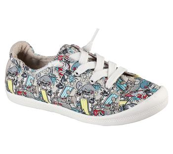 Multicolor Skechers BOBS Beach Bingo - Beach Kitty | 7849D_USA