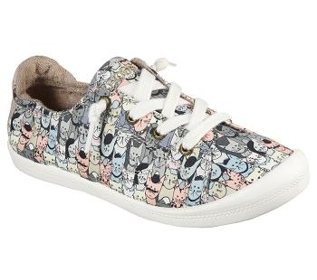 Multicolor Skechers BOBS Beach Bingo - Mellow Cats | 2974S_USA