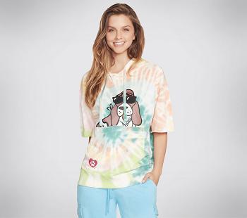 Multicolor Skechers BOBS Cool Dawg Pouch Pals Hoodie | 3934L_USA