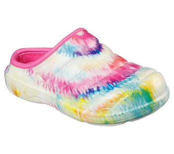 Multicolor Skechers Foamies: Cozy Camper Lined - Summer Sunset | 3246B_USA