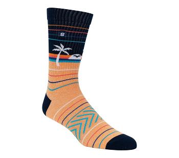 Multicolor Skechers Sunset Crew - 1 Pair | 1725X_USA