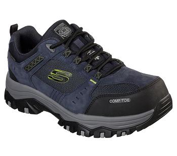 Navy / Black Skechers Work: Greetah Comp Toe | 3011G_USA