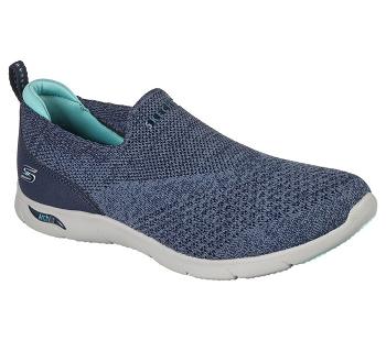 Navy / Blue Skechers Arch Fit Refine - Don't Go | 42493_USA