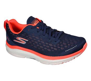 Navy / Coral Skechers GO RUN Ride 9 | 47370_USA
