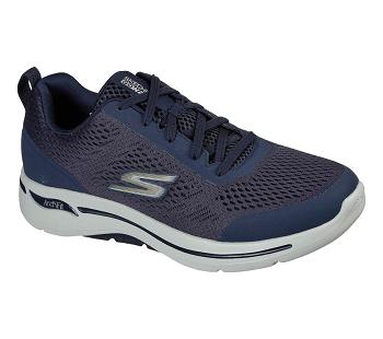 Navy / Gold Skechers GOwalk Arch Fit - Idyllic | 5514K_USA