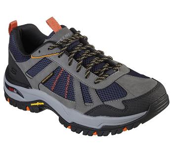 Navy / Grey Skechers Arch Fit Dawson - Vortego | 5433Q_USA