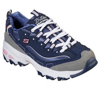 Navy / Grey Skechers D'Lites - New Journey | 15738_USA