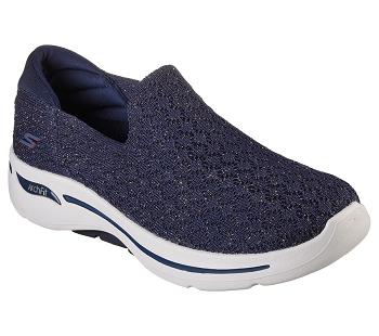 Navy / Grey Skechers GO WALK Arch Fit | 49994_USA