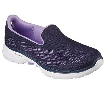Navy / Lavender Skechers GOwalk 6 - Cosmic Force | 73693_USA