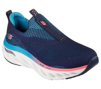 Navy / Multicolor Skechers Arch Fit Glide-Step | 48733_USA