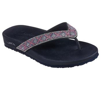 Navy / Multicolor Skechers Arch Fit Meditation - Stella | 56038_USA