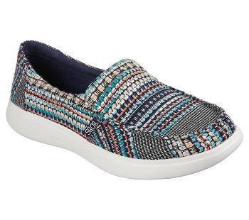Navy / Multicolor Skechers BOBS Skipper - Beach Crush | 65790_USA
