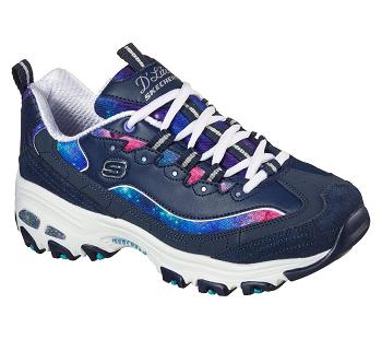 Navy / Multicolor Skechers D'Lites - Galaxy Fantasy | 4948L_USA