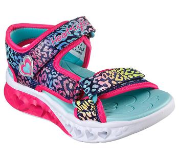 Navy / Multicolor Skechers Flutter Heart | 5095Q_USA