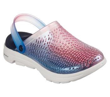 Navy / Multicolor Skechers Foamies: GO WALK 5 - Glowing Star | 1646L_USA