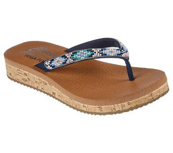 Navy / Multicolor Skechers Sandcomber - Aztec Stunner | 5080S_USA