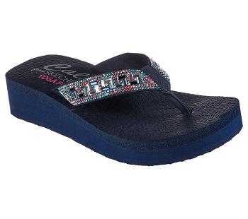 Navy / Multicolor Skechers Vinyasa - Geo-Queen | 5553B_USA