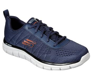 Navy / Orange Skechers Track - Moulton | 4237Q_USA