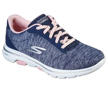 Navy / Pink Skechers GOwalk 5 - True | 4660L_USA