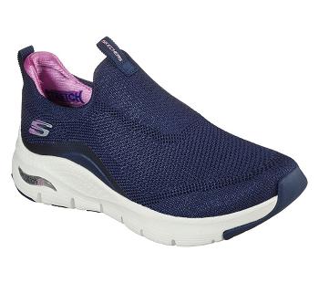 Navy / Purple Skechers Arch Fit - Keep It Up | 3838C_USA