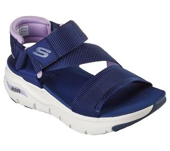 Navy / Purple Skechers Arch Fit - Pop Retro | 5228K_USA