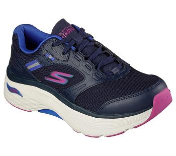 Navy / Purple Skechers Max Cushioning Arch Fit - Fast Dash | 6948L_USA