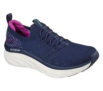 Navy / Purple Skechers Relaxed Fit: D'Lux Walker - Star Stunner | 6959D_USA