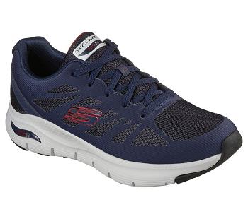 Navy / Red Skechers Arch Fit - Charge Back | 5662R_USA
