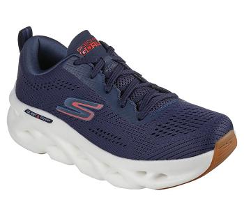 Navy / Red Skechers GO RUN Swirl Tech | 64750_USA
