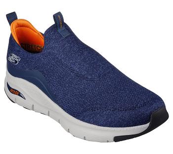 Navy Skechers Arch Fit - Keep It Up | 1007E_USA