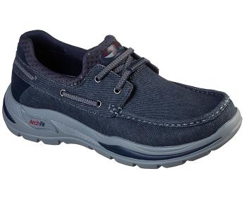 Navy Skechers Arch Fit Motley - Oven | 2168S_USA