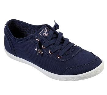 Navy Skechers BOBS B Cute | 6124L_USA
