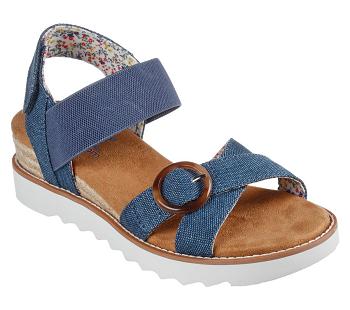 Navy Skechers BOBS Desert Kiss Hi - Splendid Wonder | 3192R_USA