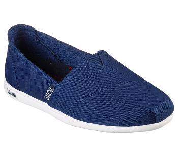 Navy Skechers BOBS Plush Arch Fit - For3ver Luv | 51790_USA