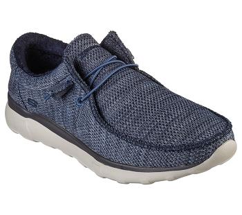 Navy Skechers Bulger - Zenwick | 7408A_USA