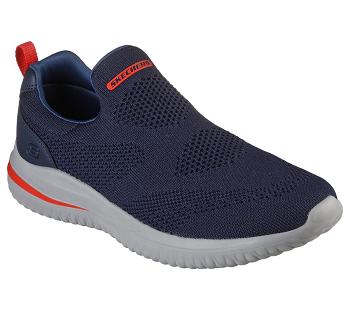 Navy Skechers Delson 3.0 - Fairfield | 7312L_USA