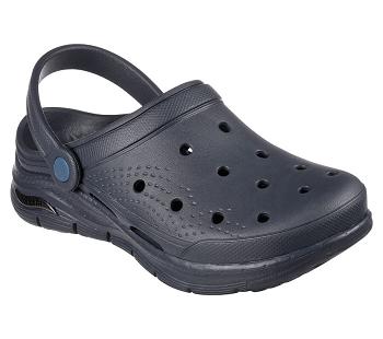 Navy Skechers Foamies: Arch Fit - It's A Fit | 5304A_USA