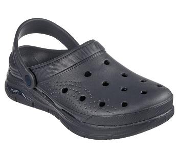 Navy Skechers Foamies: Arch Fit - Valiant | 4832B_USA