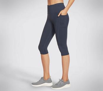 Navy Skechers GOWALK HW Capri | 57840_USA