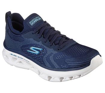 Navy Skechers GO RUN Glide-Step Flex - Skylar | 79090_USA