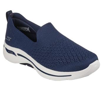 Navy Skechers GO WALK Arch Fit - Delora | 48498_USA