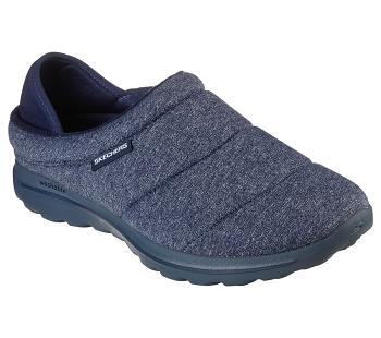 Navy Skechers GO WALK Lounge - Overcast | 6933D_USA