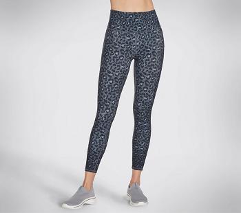 Navy Skechers GO WALK Midnight Leopard 7/8 HW | 5659D_USA
