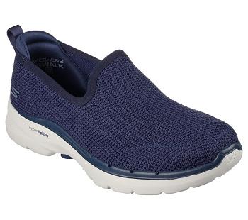 Navy Skechers GOwalk 6 - Clear Virtue | 73590_USA