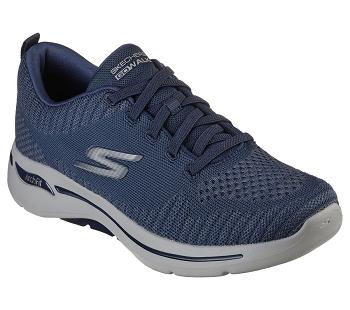 Navy Skechers GOwalk Arch Fit - Grand Select | 5475B_USA