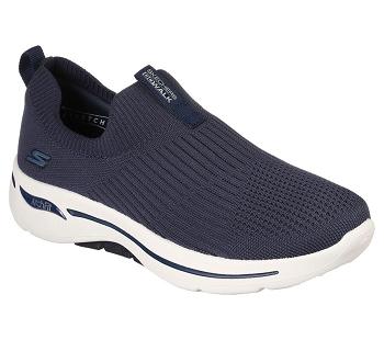 Navy Skechers GOwalk Arch Fit - Iconic | 5224A_USA