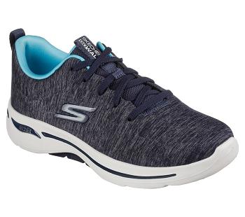 Navy Skechers GOwalk Arch Fit - Moon Shadows | 6698C_USA